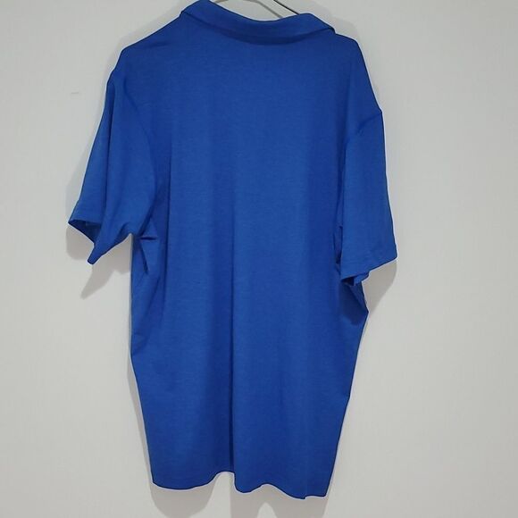 Columbia omni-wick blue polo short sleeve - Picture 4 of 6